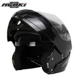 Nenki Full Face Helmet Modular Flip Up Street Motorbike Racing Rding Dual Visor Sun Shield Lens